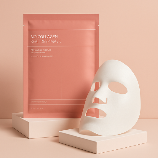 Bio-Collagen Real Deep Mask – Masque Tissu Anti-Âge Hydratant et Raffermissant